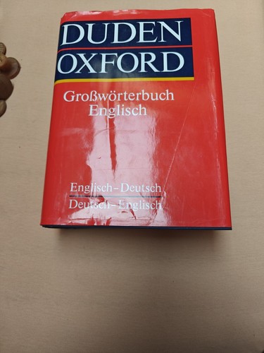Duden oxford großwörterbuch - duden,
