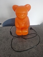 Lumibär Lampe Orange 90er
