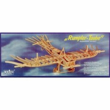 Holzbausatz Rumpler Taube - 3D