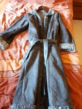 Mantel Velourleder und