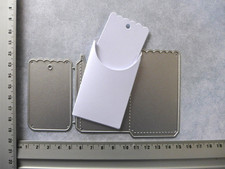 Stanzschablonen Set Umschlag/Tasche mit Anhänger - RAR