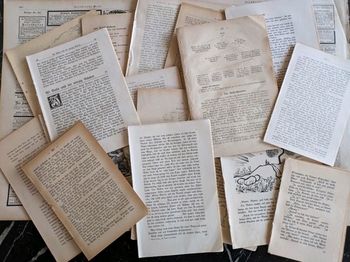 Mehr als 100 alte buchseiten - 100,