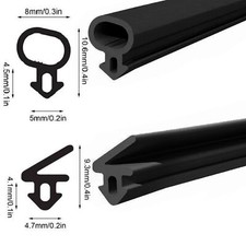 100m 50m Gummidichtungen Fensterdichtung 2-Types Abdichtung EPDM Dichtung Profil