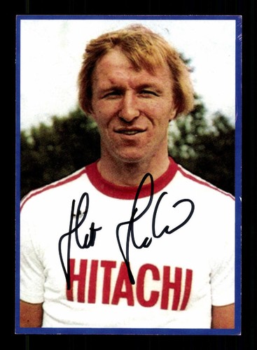 Horst hrubesch autogrammkarte - horst,