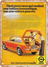 METAL SIGN - 1976 Opel Kadett