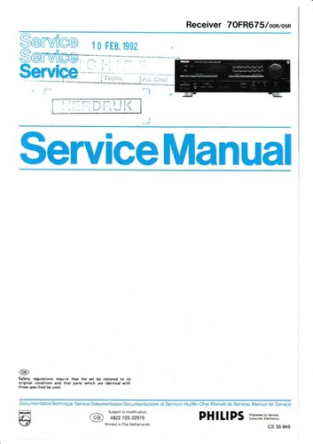 Service manual anleitung für - service, manual-anleitung
