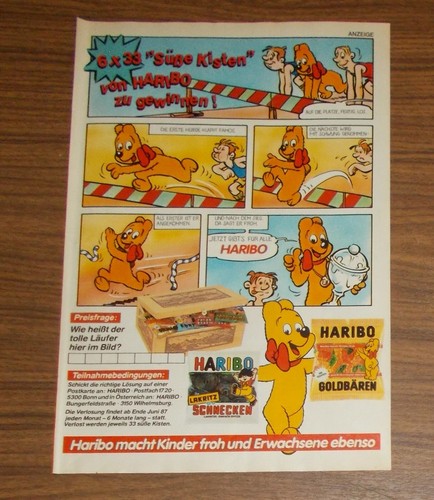 Seltene werbung haribo - werbung,
