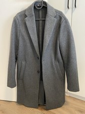 ZARA Mantel Herren Grau Anthrazit Gr. S - Ungetragen