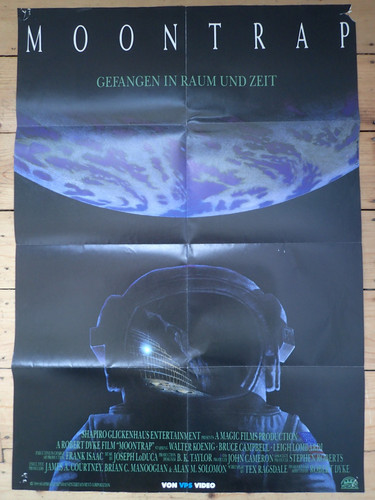 Moontrap film video poster - moontrap,