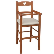 Seggiolone aus Holz Kirsche