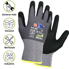 Profi Arbeitshandschuhe Nylon Montagehandschuhe KFZ Mechaniker Handschuh Ulith