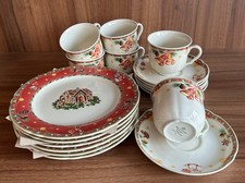 Seltmann Weiden Marie Luise Weihnachtsnostalgie Kaffeeservice 18-tlg. Teller