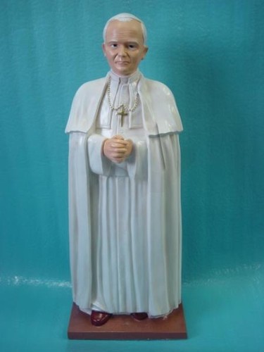 Papst johannes figur - figur, garten