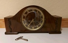 Alte Schrank/Kaminuhr Holz