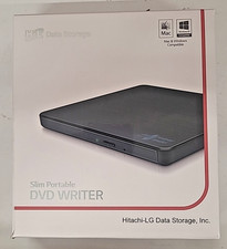 Hitachi LG Brenner extern GP60NB60 für CD / DVD / M-Disc schwarz
