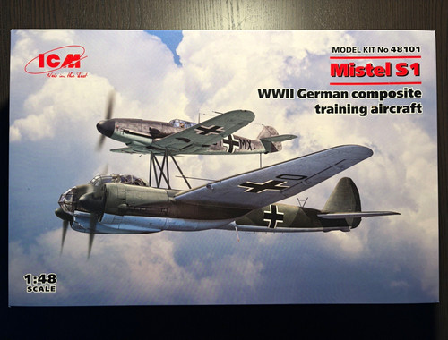 Icm mistel flugzeugbausatz - mistel, s1