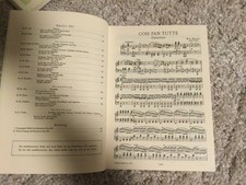 Klavierauszug Mozart Cosi fan