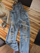 Coole Lockere Latzjeans Gr. S Neu