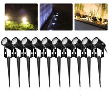 4/6/8/12er Set Gartenstrahler mit Erdspieß LED Gartenleuchte IP65 Außenleuchte