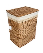 Wäschekorb weide natur beige