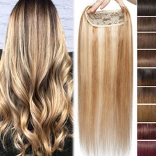 Echthaar Stirnband Wire Clip