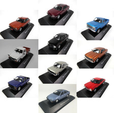 Set von 10 Modellautos Renault Peugeot Ford - 1:43 Diecast Miniatur Car LAQV10