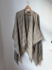 Schal Poncho Braun Beige Marc