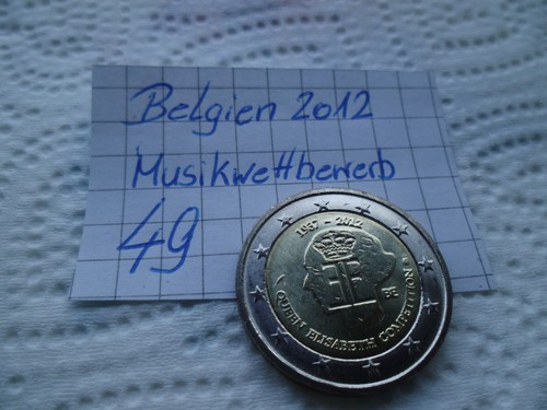 Euro münze belgien 2012 - 2, 2012--