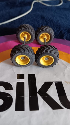 Siku bagger traktorenfelgen - 2x,