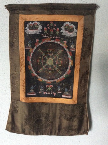 Antiker thangka rollbild - antiker,