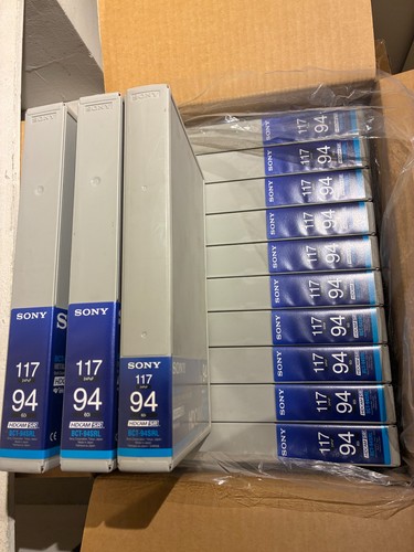 6er set hdcam kassetten - set,