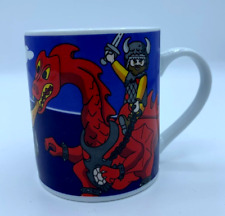 Playmobil Tasse - Drachenburg Ritter Burg Stadt Drache Castle Becher 2007 TOP