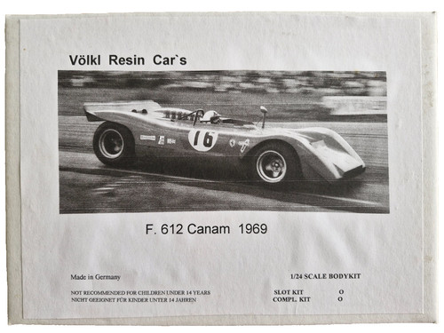 Ferrari f612 canam - f612,, 1969
