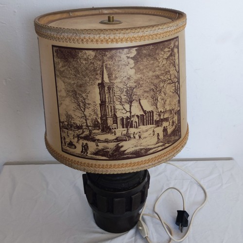 Lampe wagenradnarbe antike - lampe,