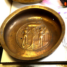 antike Beckenschlägerschüssel Adam und Eva, um 1450, Nürnberg, 29 cm, 1000 g