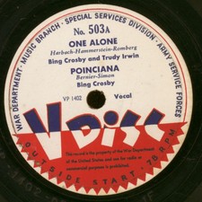 BING CROSBY & TRUDY IRWIN on