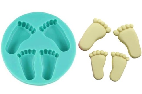 Babyfüße silikonform - babyfüße,