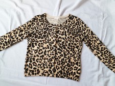 Strickjacke Leo Print