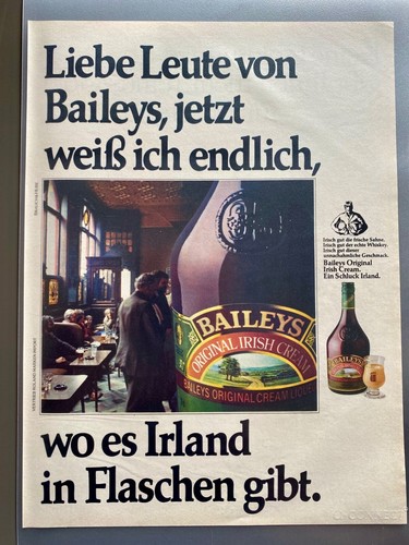 1982 baileys irish - 1982, cream
