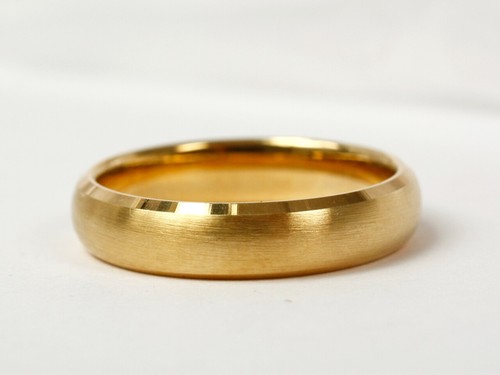 Ring 585 gold karat - 14, matt