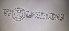 2x Wolfsburg Stadt Sticker