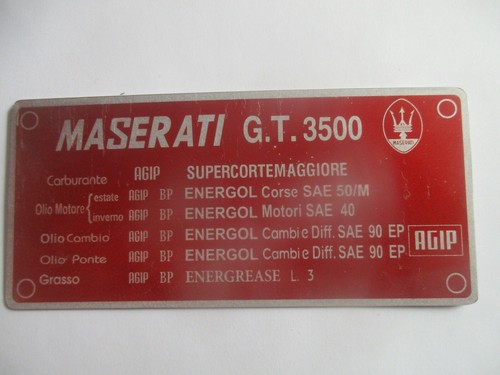 Maserati schild mexico merak - maserati,