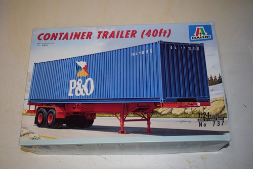 Italeri 737 container trailer - container,
