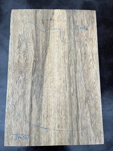 Black limba korina - black,