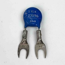 Siemens S 10K 230 Scheiben-Varistor mit Schraubspangen (VE 10Stk,), unused