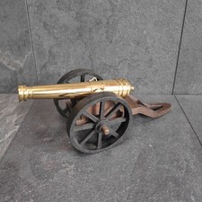 Messing modell kanone massiv - messing,
