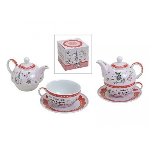 Teekanne tasse einhorn tea - +tasse,