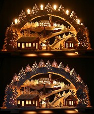 3D Ski-Schwibbogen 72cm