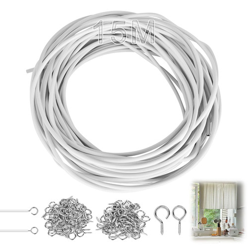 Gardinenseil 15m spannsystem - gardinenseil,