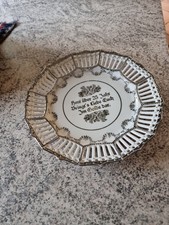 Silberhochzeit, Zierteller mit